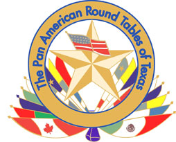 The Pan Americna Round Tables of Texas Logo